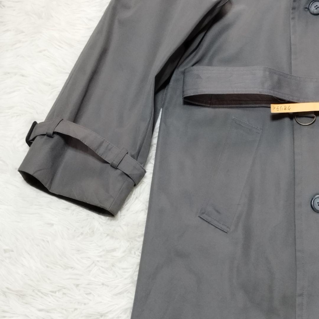 バーバリーズトレンチコート グレーノバチェック L相当 エポレット ヴィンテージ
