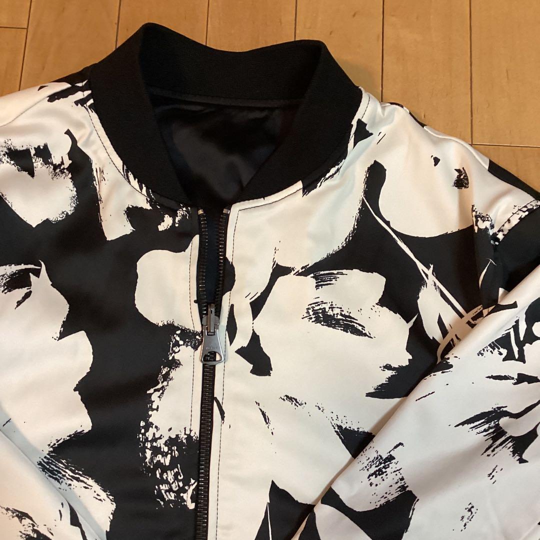 美品 Ｈ&M エイチアンドエム リバーシブル ボンバージャケット XXL