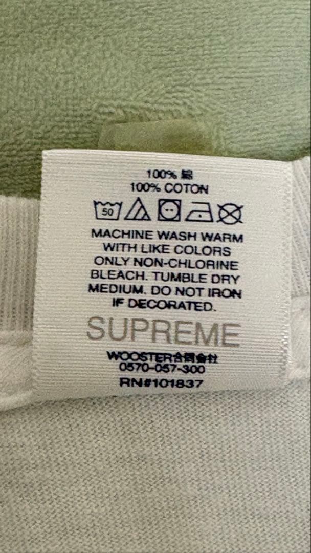 Supreme ✖︎ Burberry Tシャツ XLサイズ　ホワイト