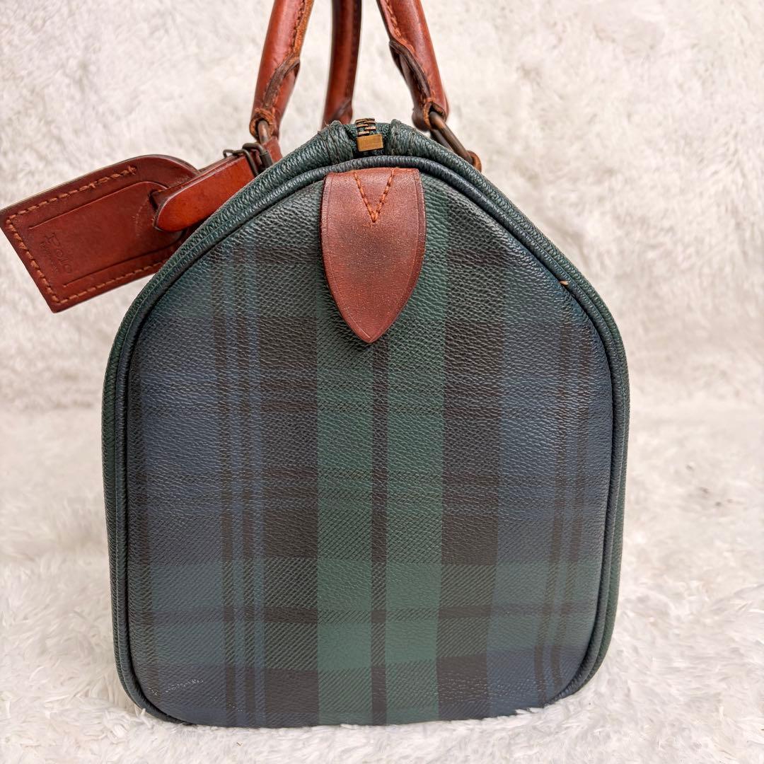 美品✨POLO ラルフローレン ミニボストンバッグ ハンドバッグ