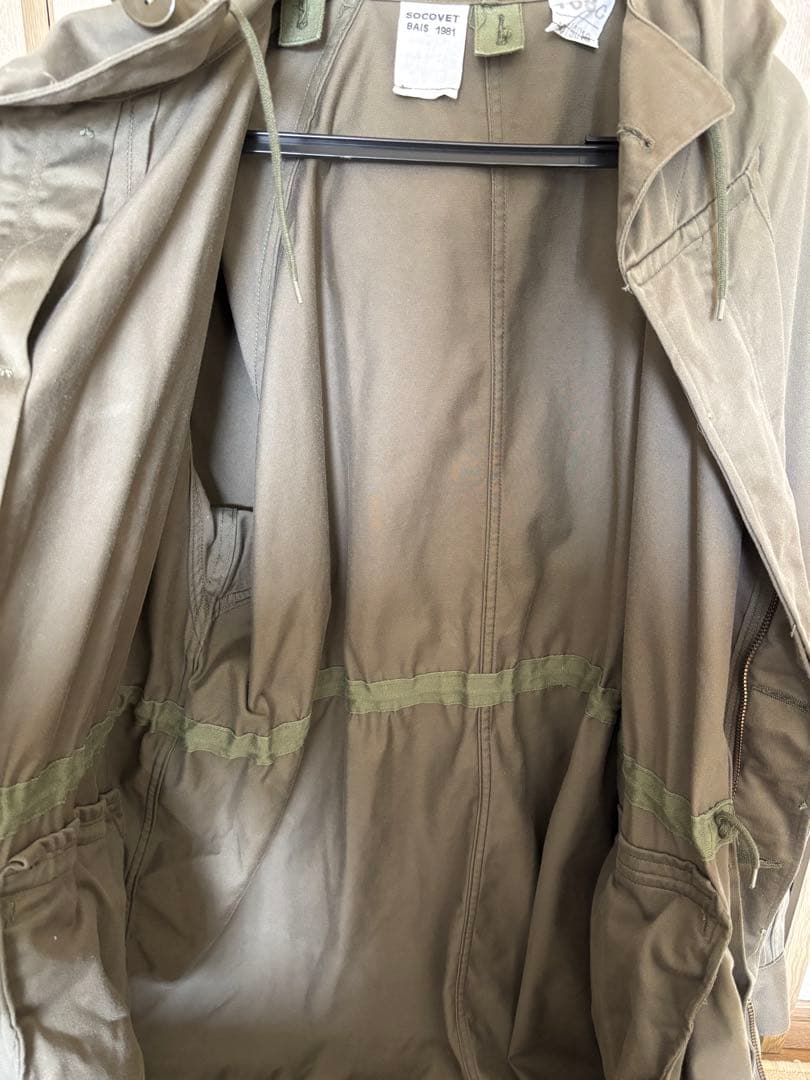 フランス軍 M64 モッズコート フィールドコート ライナー付き vintage
