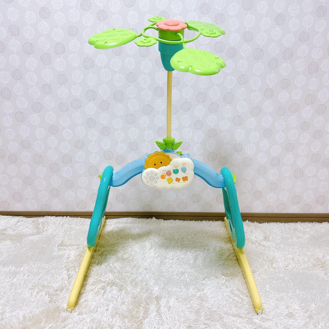 欠品なし　プーメリー　くまのプーさん　えらべる回転6WAYジムにへんしんメリー