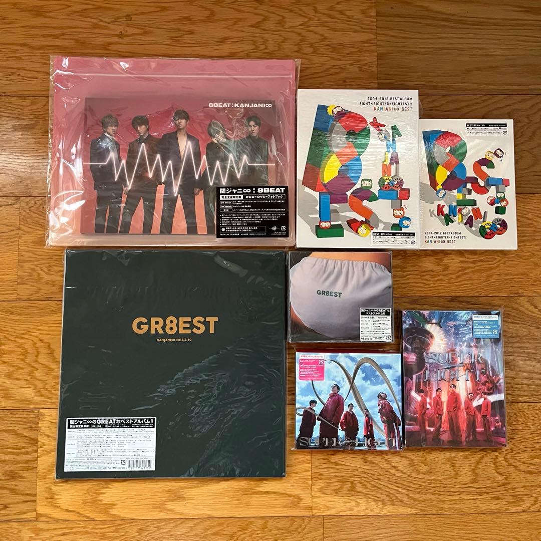 関ジャニ∞ SUPER EIGHT CDまとめ売り