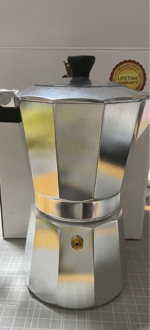 Cafe Du Chateau コーヒースプーン付きエスプレッソメーカー