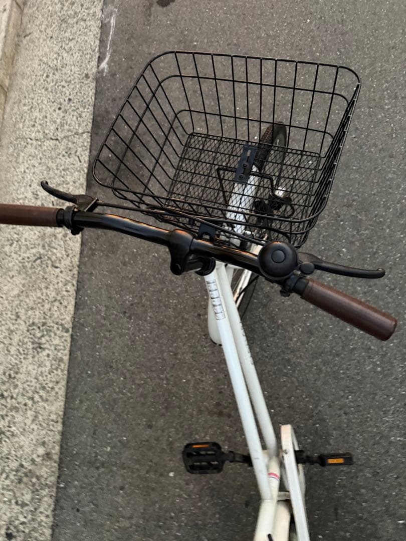 167 自転車 大阪市 【引取り限定】 美品 26インチ 大きいカゴ