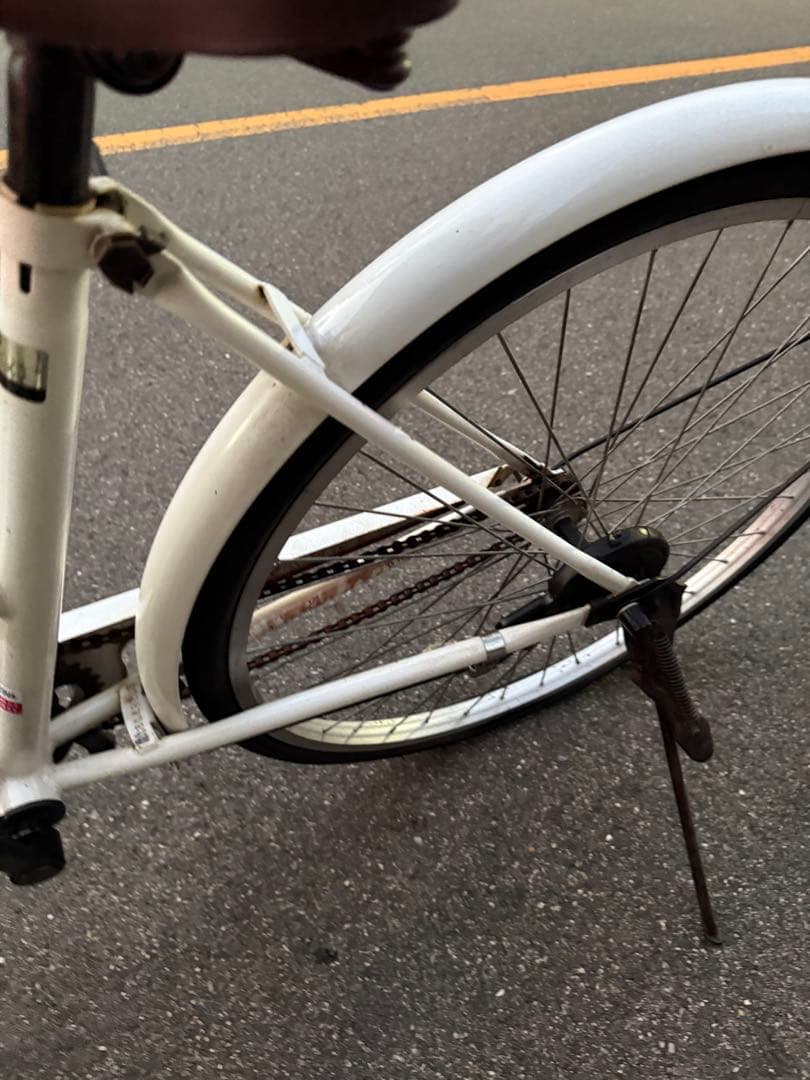 167 自転車 大阪市 【引取り限定】 美品 26インチ 大きいカゴ
