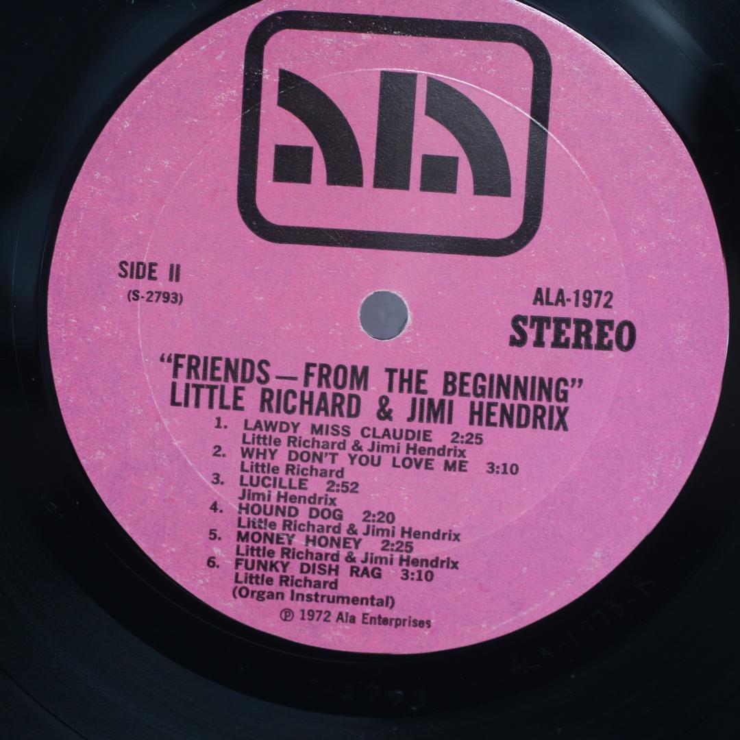 英LP Little Richard Jimi Hendrix ジミヘン UK盤
