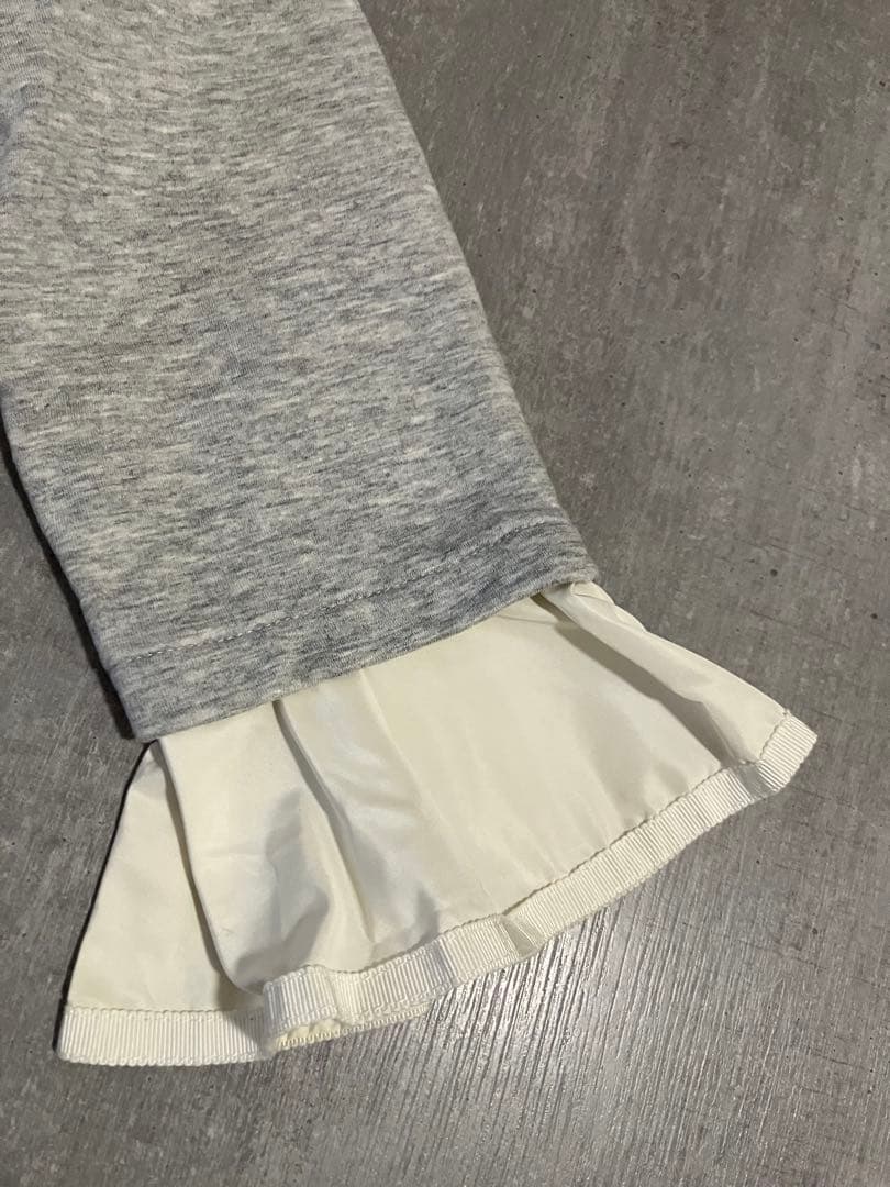 Moncler モンクレール　ダウンとのコンビの七分袖カーディガン