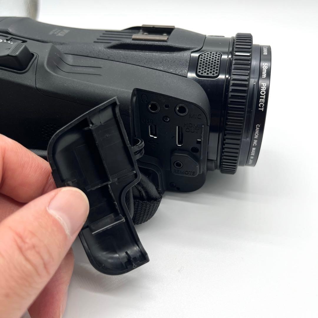 【K♡】Canon業務用 XA40 純正大容量バッテリー+RODEマイク付