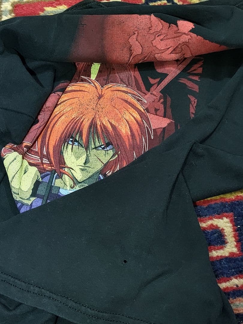 るろうに剣心 アニメ Tシャツ Lサイズ 流浪人 緋村剣心