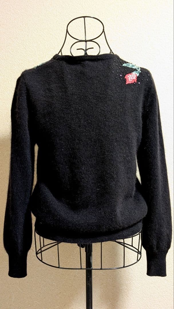 昭和レトロ　ヴィンテージ　古着 豪華　高級シルク刺繍