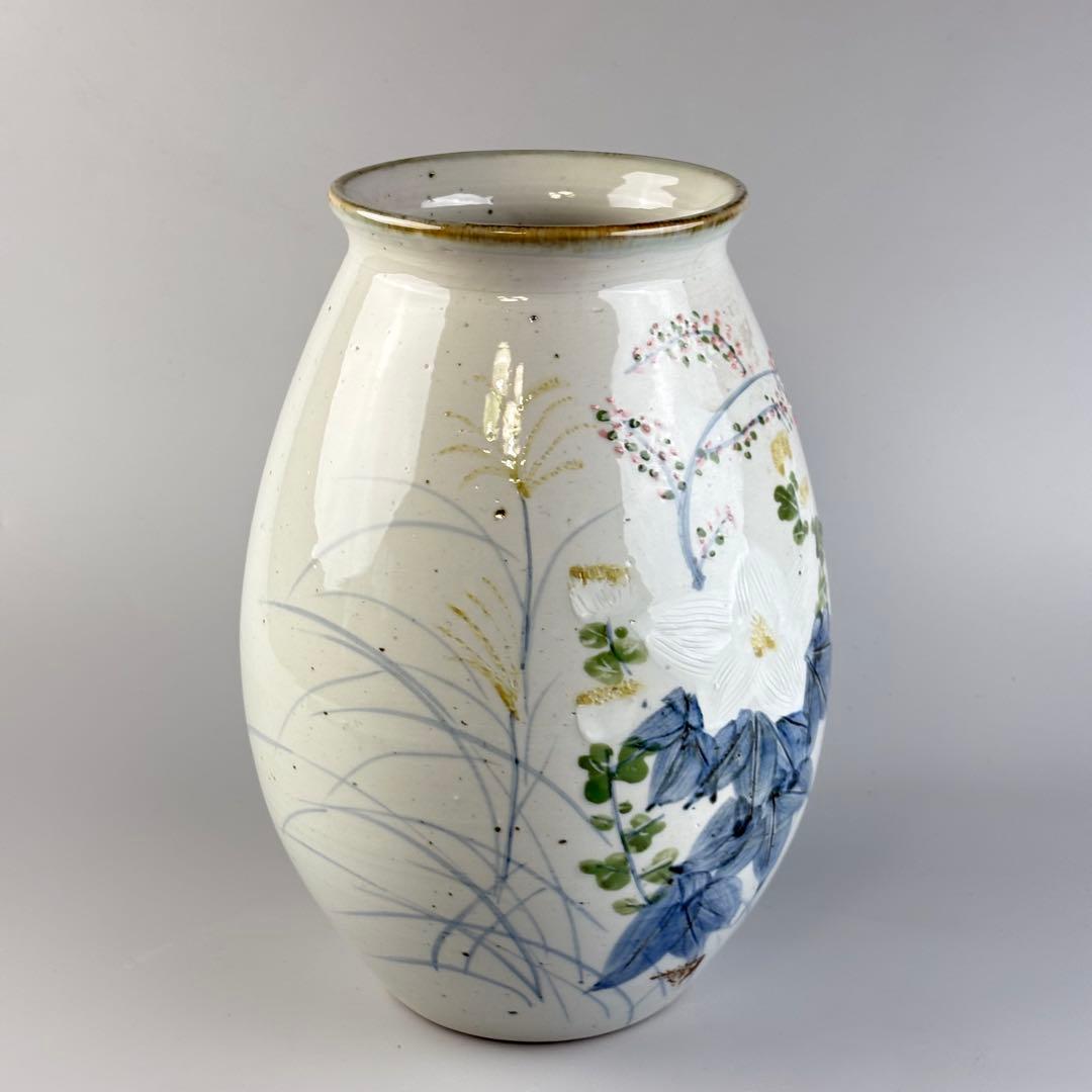 古美術 白磁 花瓶 花器 色絵 染付 花生 茶道具 壺 壷 陶瓷器 美術品
