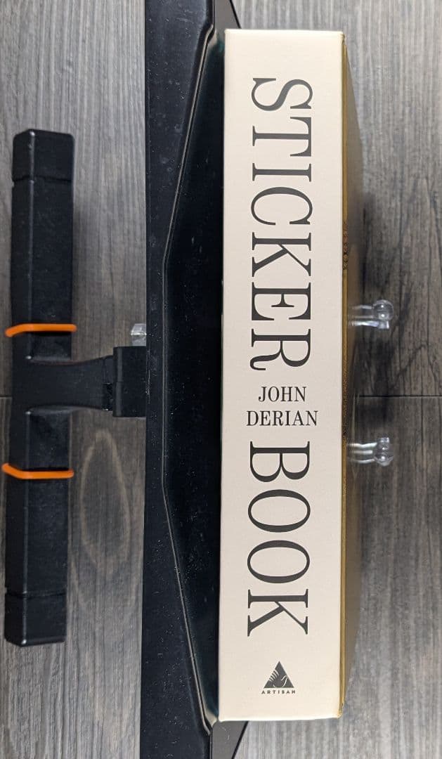 洋書ジョン・デリアン(JOHN DERIAN) STICKER BOOK