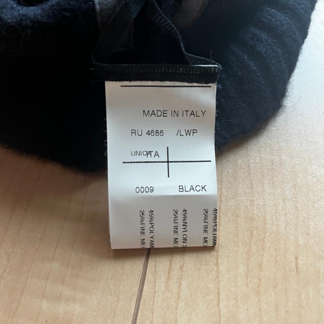 Rick Owens【最高級素材】ビーニー 09FW ロイヤルベビーアルパカ