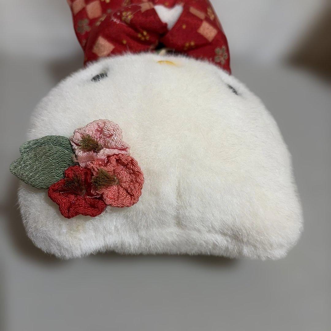 ハローキティ 着物 ぬいぐるみ レトロ ちりめん サンリオ キティちゃん