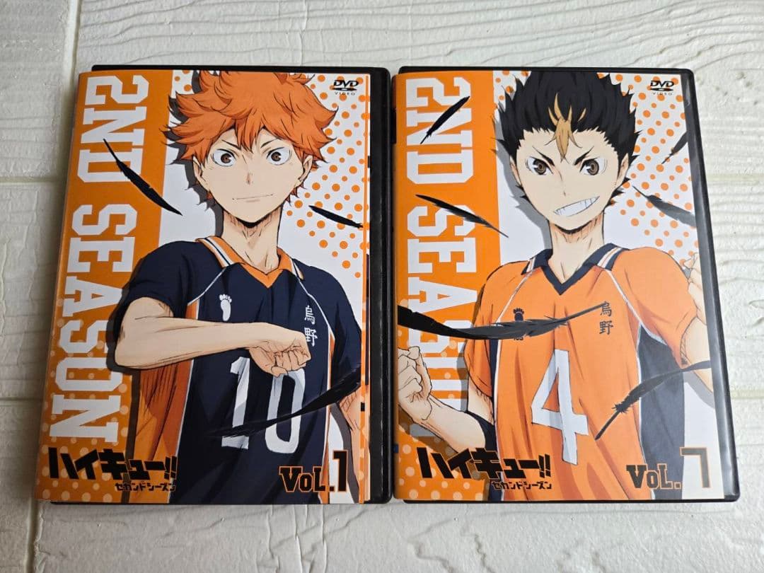 ハイキュー　セカンドシーズン 全巻セット　DVD レンタル