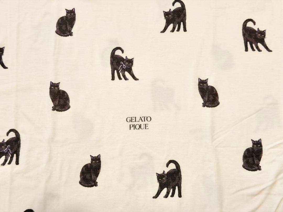 土日限定値下げ！！【新品国内正規品】ジェラピケCAT 猫柄ルームウェアセット