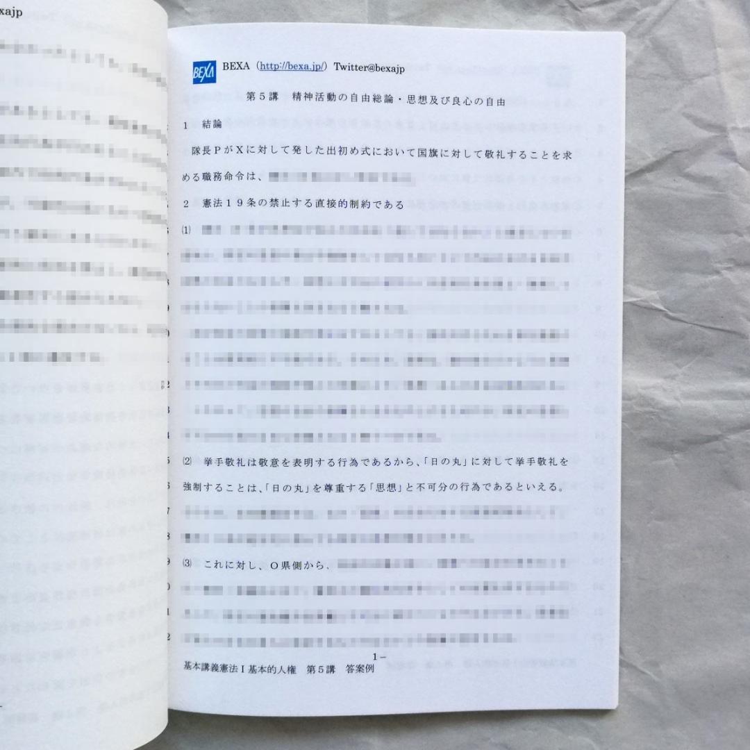 『基本講義憲法Ⅰ』テキスト（新品）＆『基本憲法Ⅰ 基本的人権』（ほぼ新品）