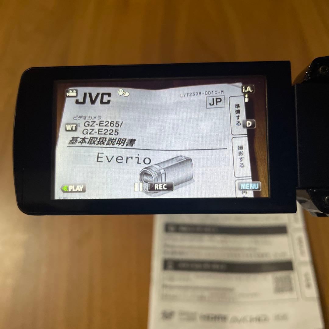 JVC GZ-E265-B ビデオカメラ