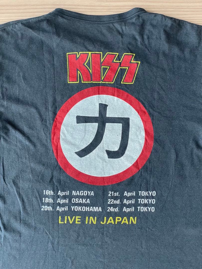 KISS / CRAZY NIGHTS 1987-88 JapanツアーTシャツ