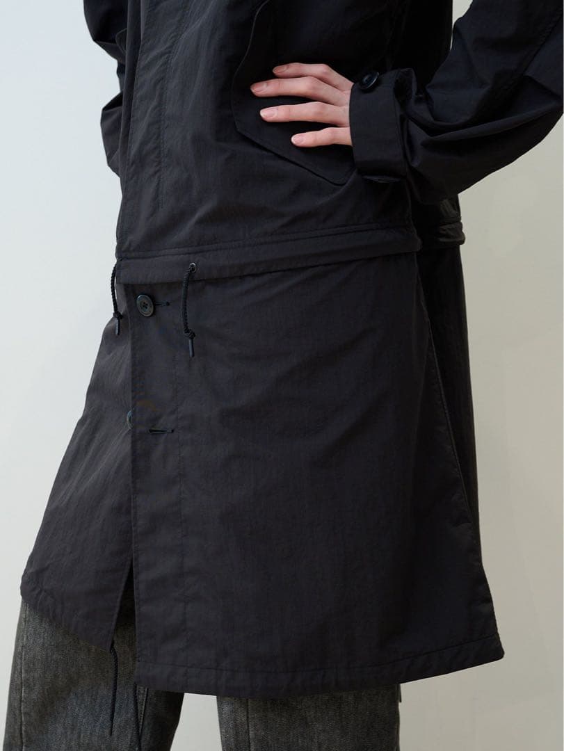 【コラボ第3弾】UNDERCOVER ×GU 2WAYオーバーサイズモッズコート