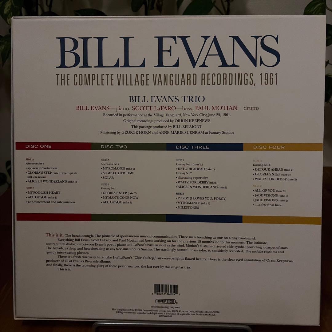 洋楽 Bill Evans Village Vanguard Complete BOX