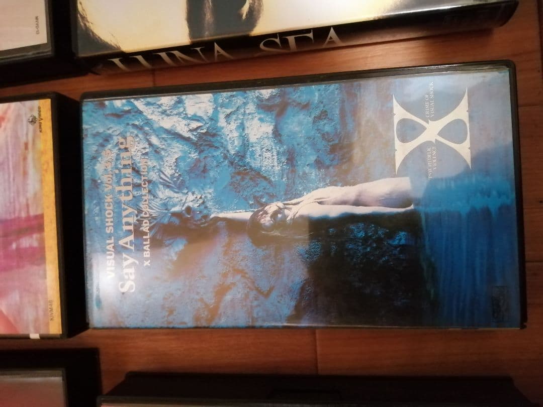 X,LUNA SEA,HIDEまとめ売りビデオ7本　バラ売り可