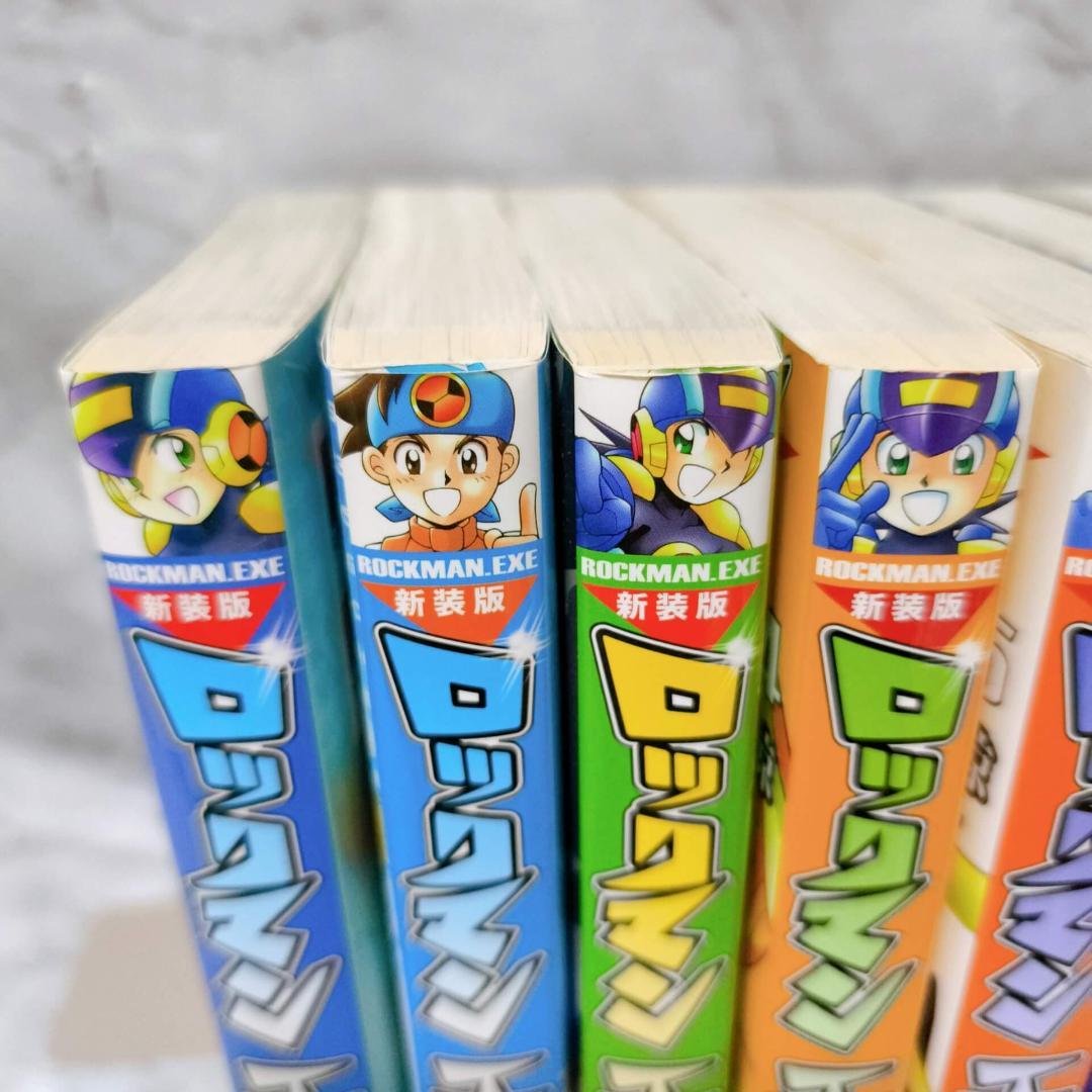 新装版 ロックマンエグゼ 1-8巻 全巻セット★鷹岬諒 復刊ドットコム