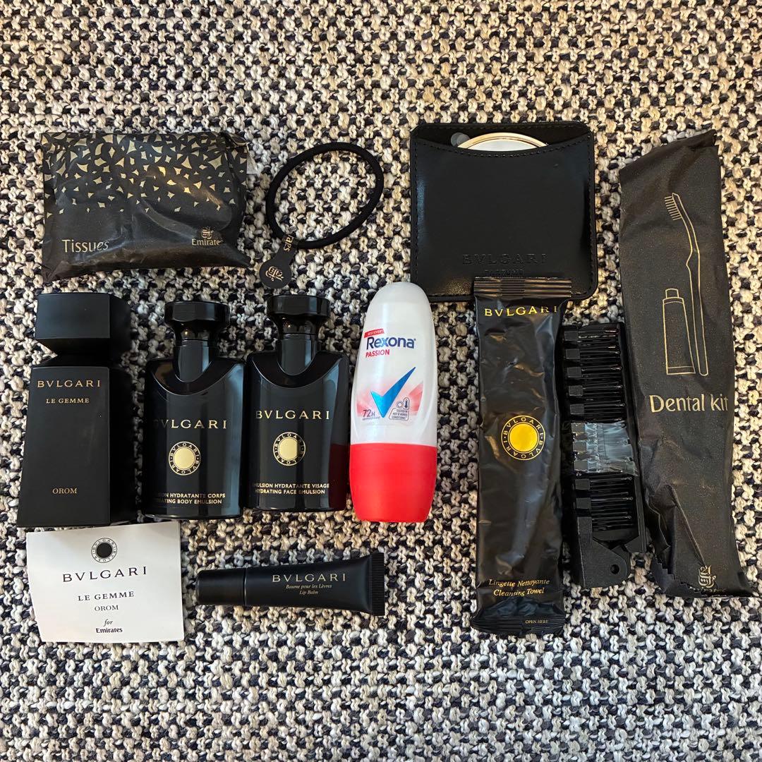 BVLGARI/ エミレーツ航空 ファーストクラス レディース アメニティセット