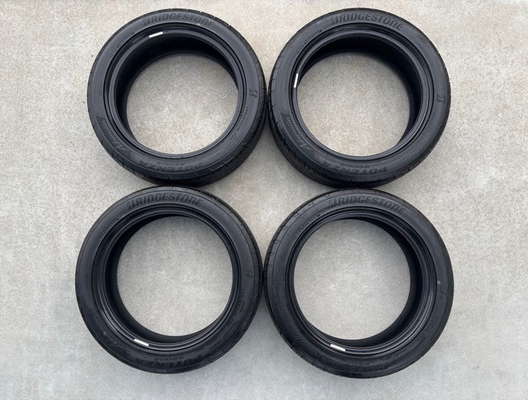 バリ山 23年製 ポテンザ アドレナリンRE004 165/55r15 4本