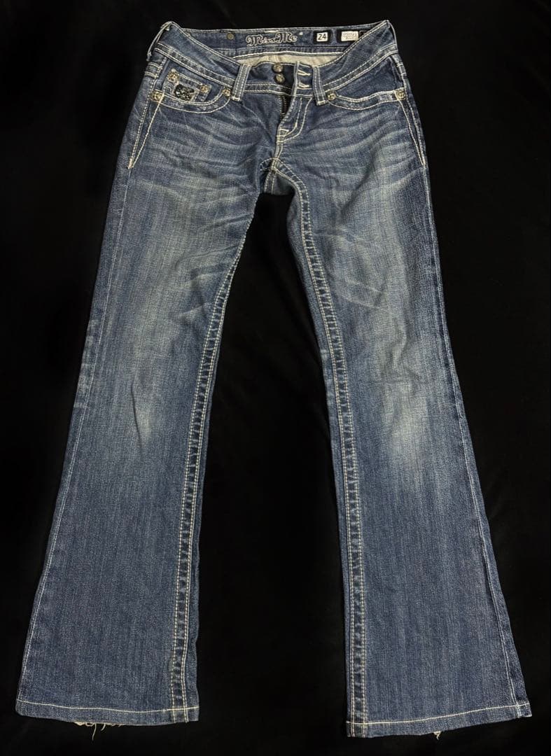 missme ブーツカットデニム 24