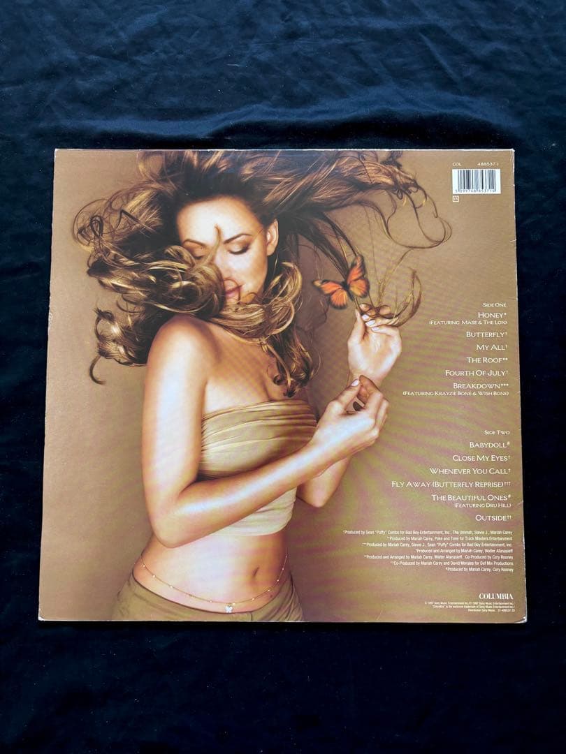 マライア・キャリー Butterfly LP 488537