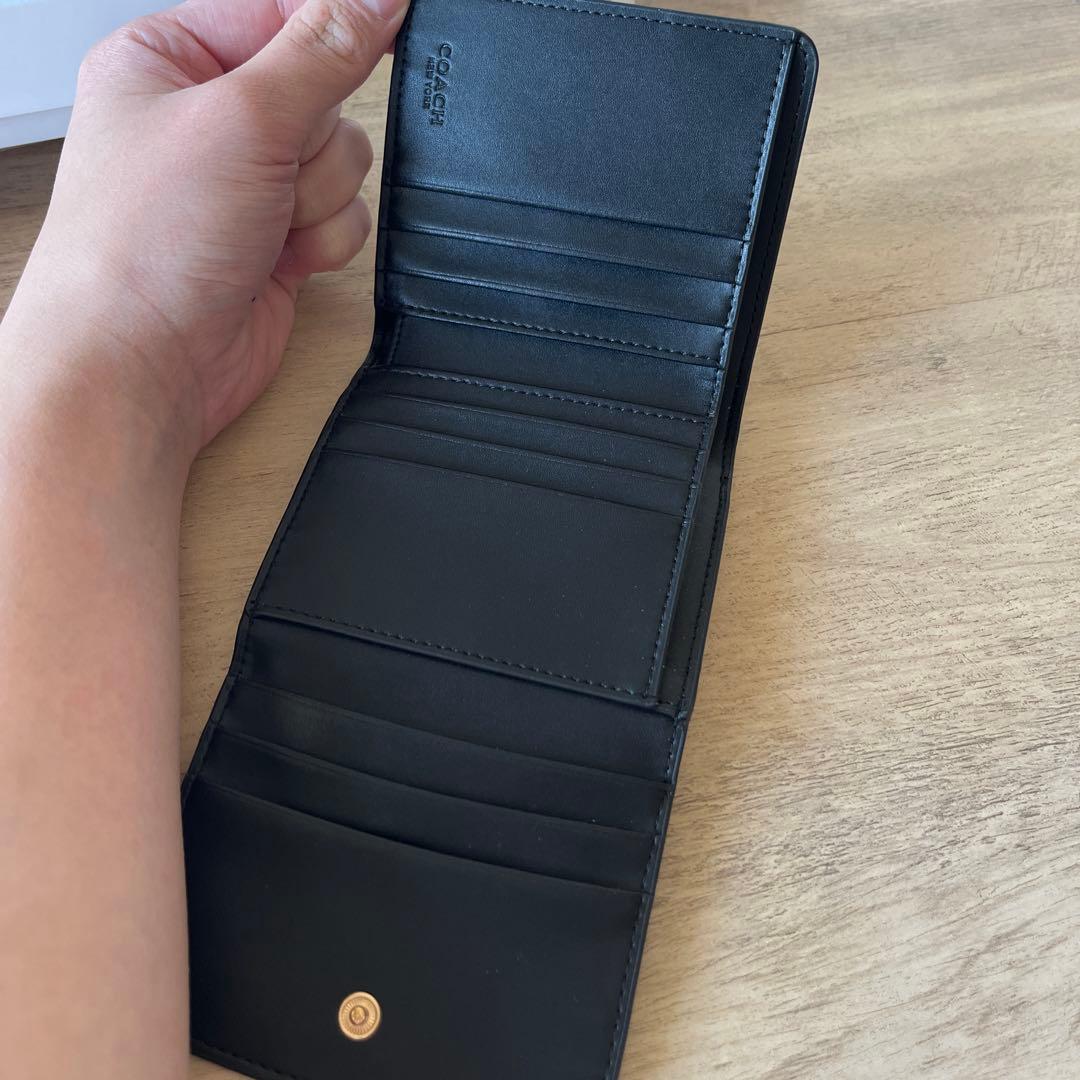 【只今箱無し価格】コーチ COACH 財布 Wホック シグネチャー F53837