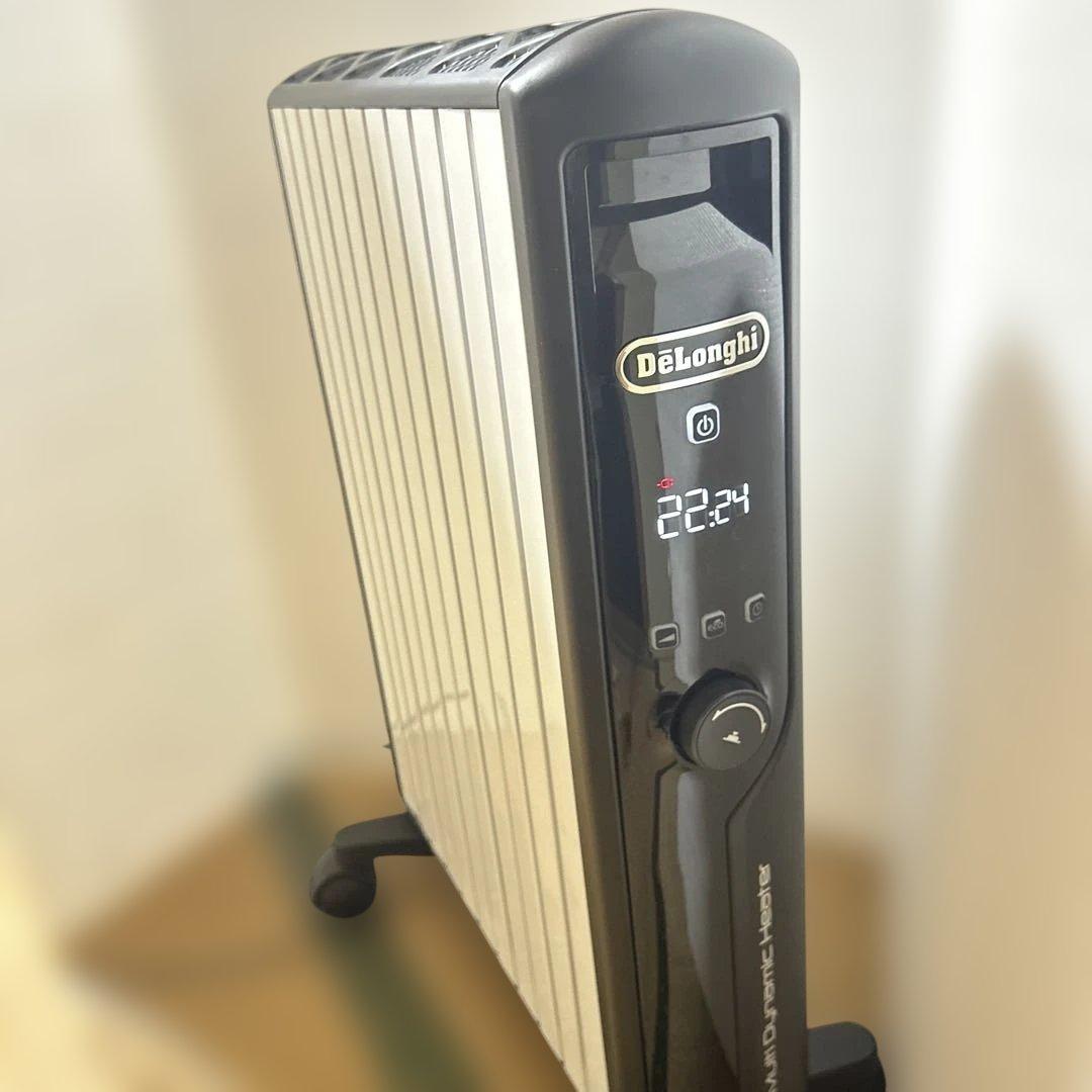デロンギ　オイルヒーター　ゼロ風暖房　最上位モデル　 MDHU15-BK
