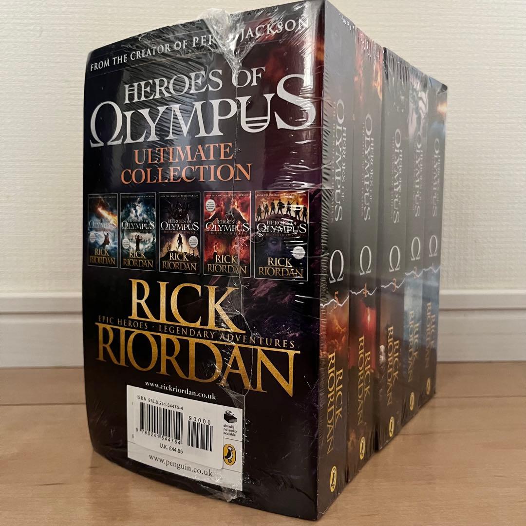 Heroes of Olympus シリーズ リックリオーダン作　洋書5冊