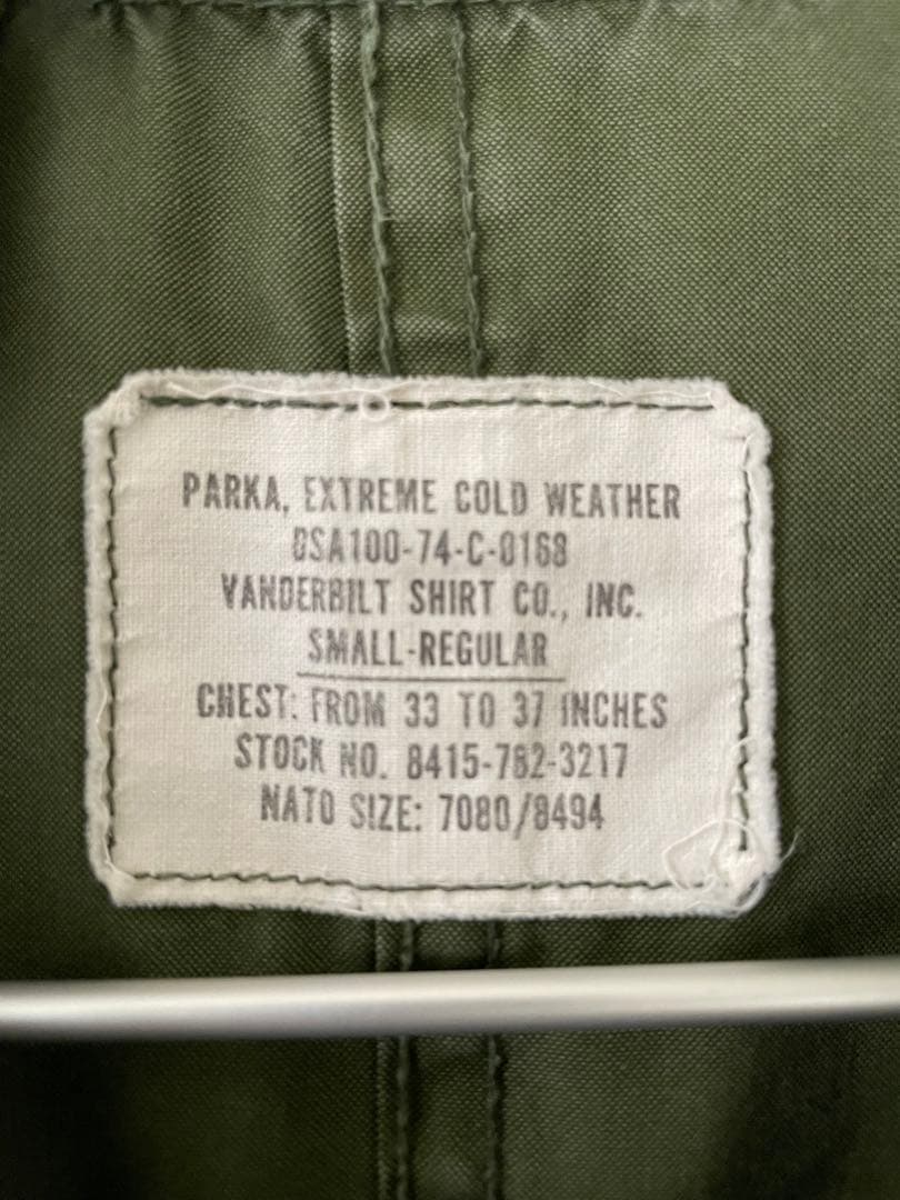 70s Vintage US Army M65 モッズコート Small