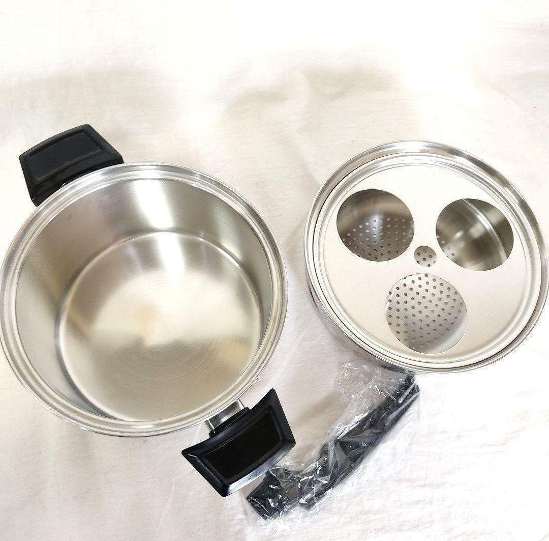 専用美品 ガス仕様 ロイヤルクイーン 3QT　蓋付き　大量おまけ付き@
