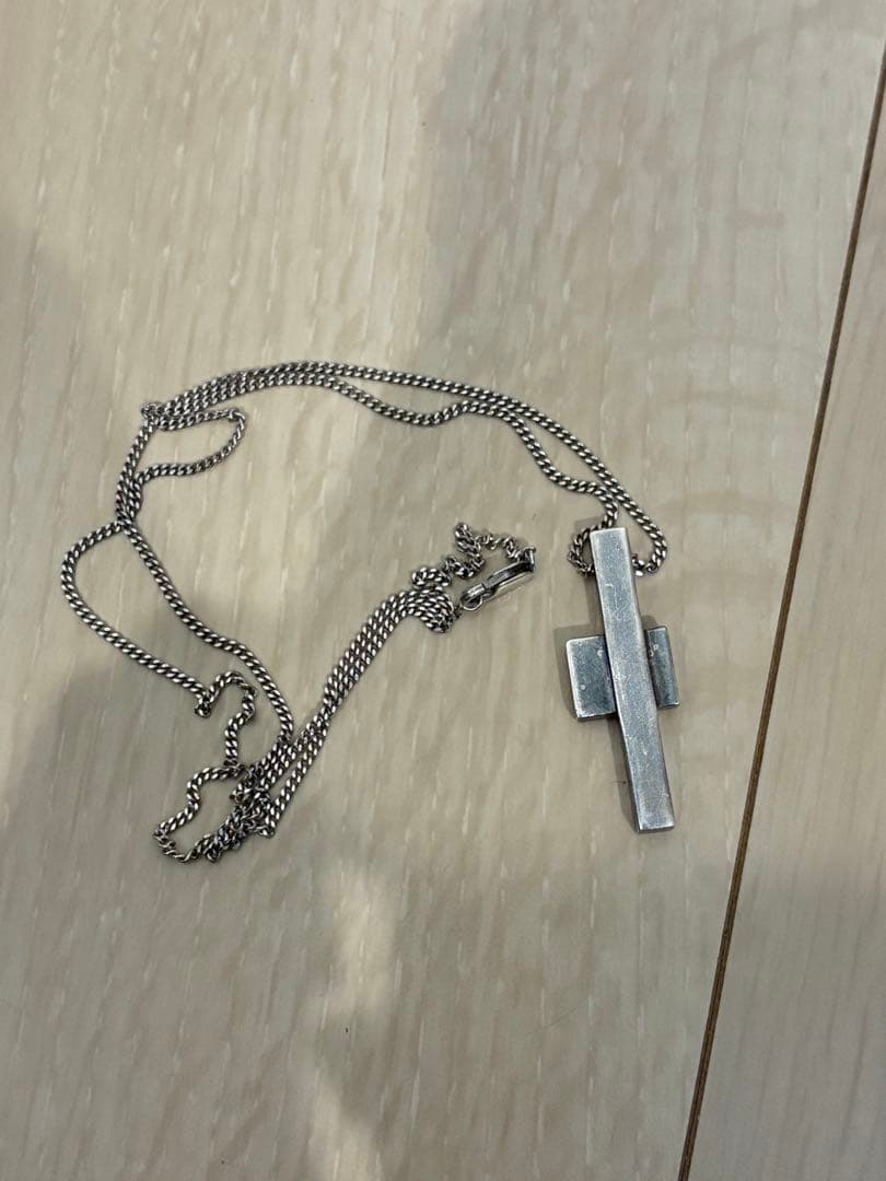 グッチ　クロスネックレス GUCCI 十字架 シルバー925