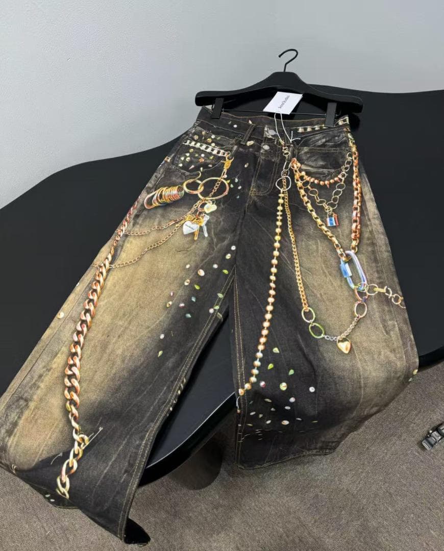 Acne Studios チェーンモチーフ デニムS