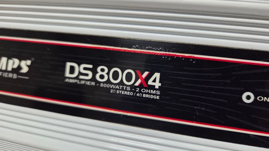 【Taramps】 DS 800X4 2Ω 800W 4ch 外向き 内向き