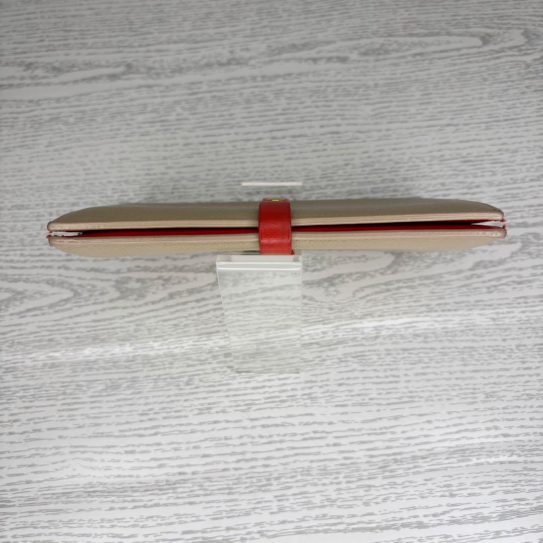 美品　CELINE セリーヌ　二つ折り財布　手帳型　S8548