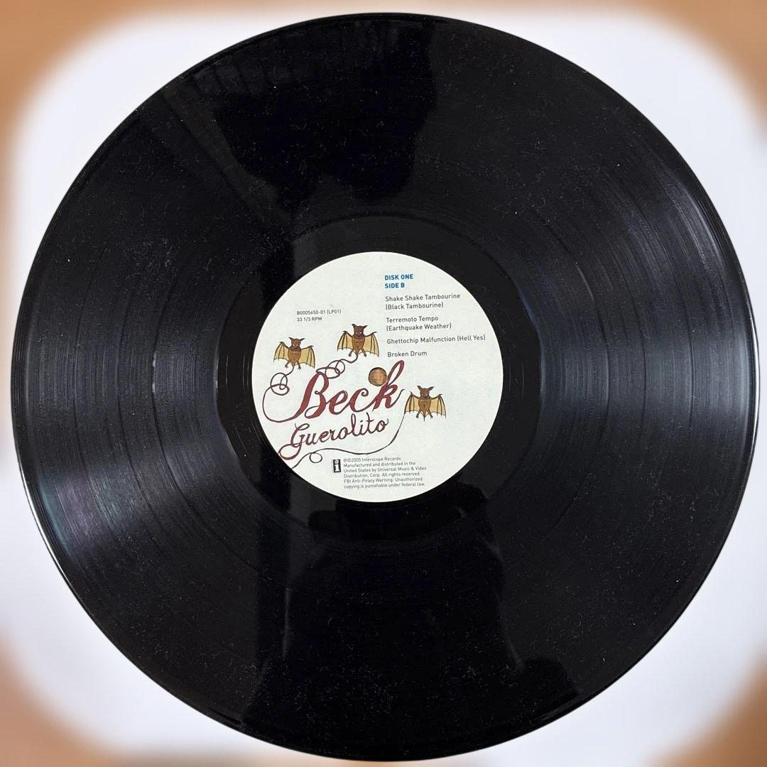 ベック 名盤 レコード グエロリート USオリジナル盤