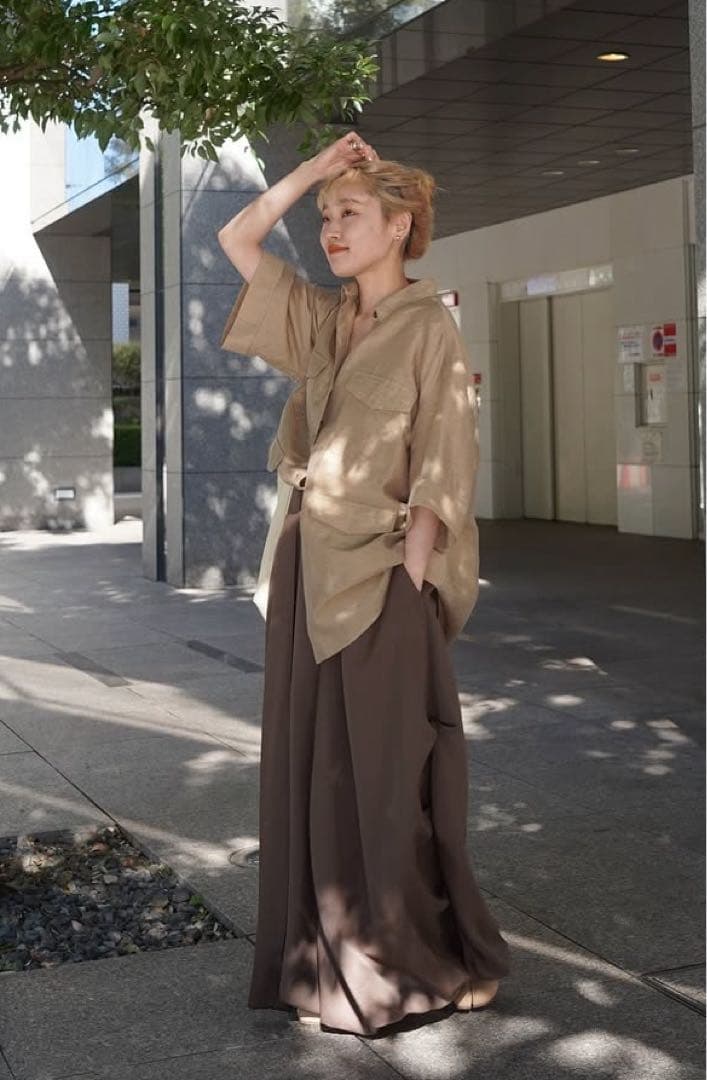 値下げ ETRE TOKYO サイドタックバルーンスカート 新品 エトレ