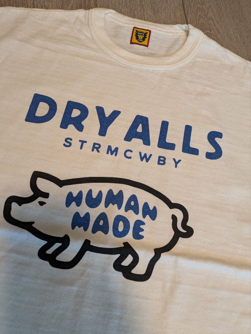 DRYALLS HUMAN MADE ブタ　Tシャツ