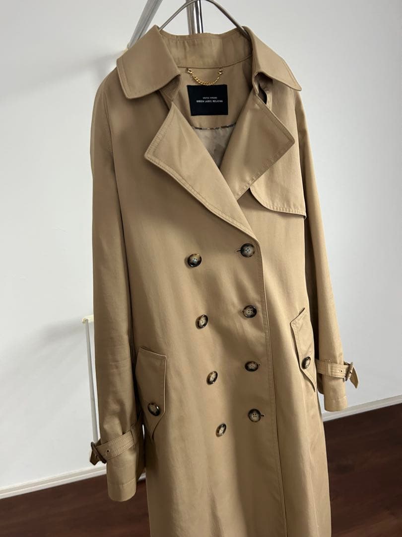 green label relaxing KCぺルビアンLONG トレンチコート