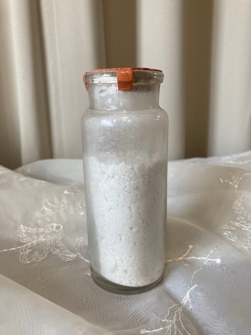 フランス アンティーク 薬のガラスボトル 紙ラベル 未開封品 ガラス瓶PARIS