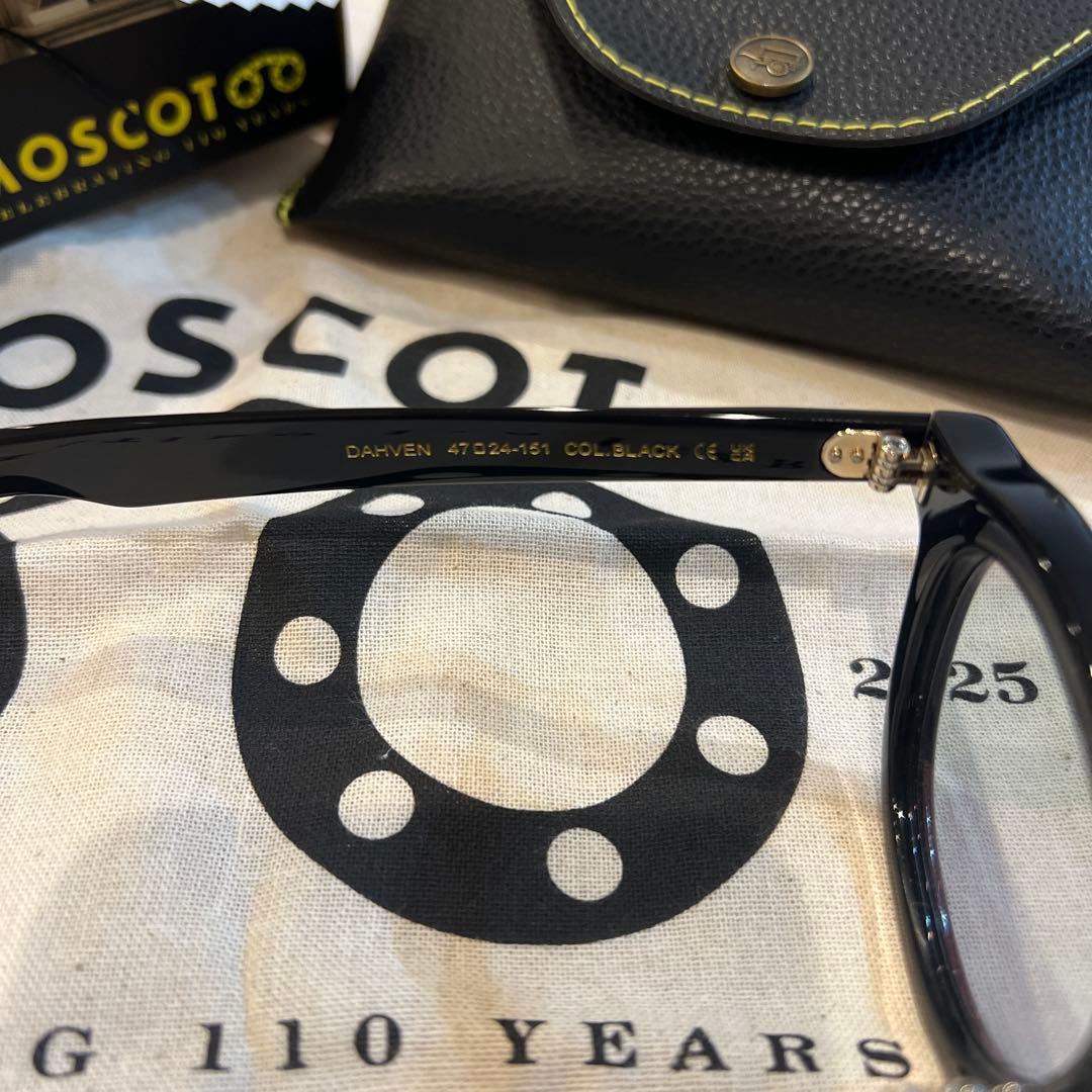MOSCOT DAHVEN Col. Black 47 グレーレンズ