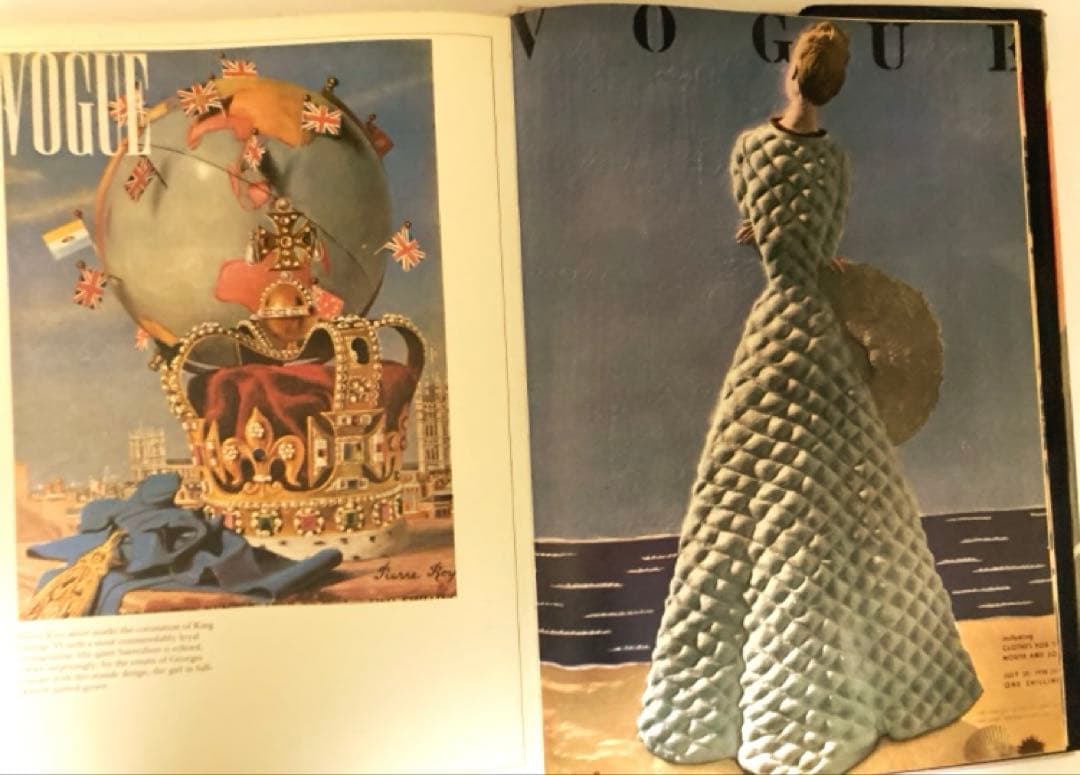 『VOGUE（ヴォーグ）』の1909〜1940迄の表紙 絶版・希少 洋書