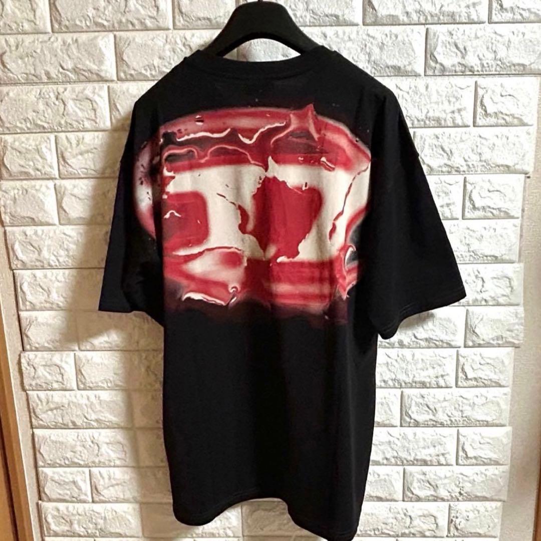 【新品】DIESEL ディーゼル／ビッグオーパルDロゴ Tシャツ カットソー L