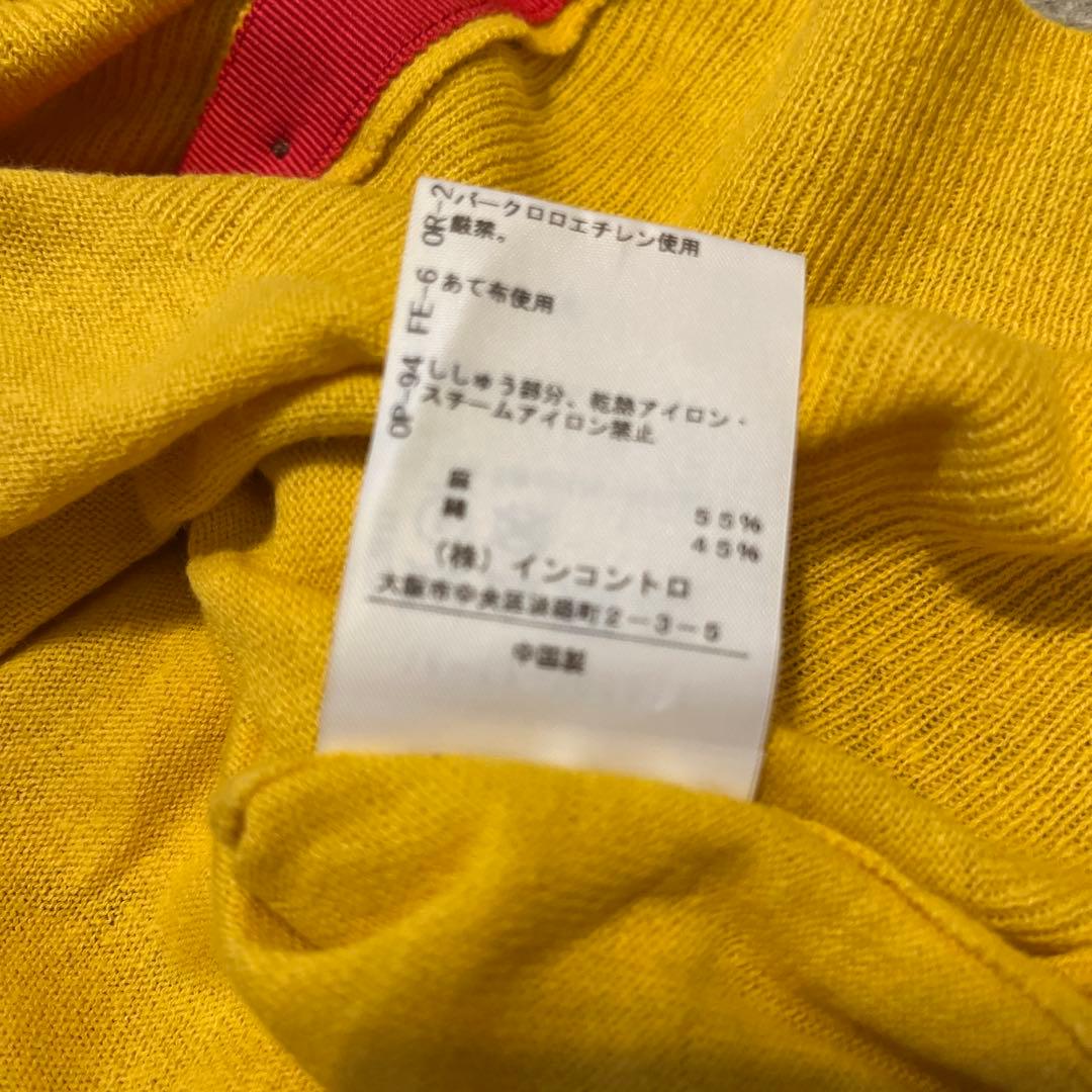 ヴィヴィアンウエストウッド　カーディガン　イエロー